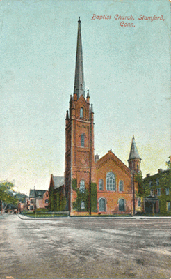 Postcard of Stamford Baptist Church