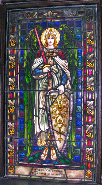 antique stained glass windows. stained-glass window