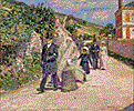 Theodore Robinson’s The Wedding March, click for more on trip