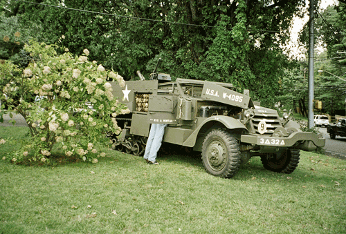 WWII Mortar Half Track, September 2006