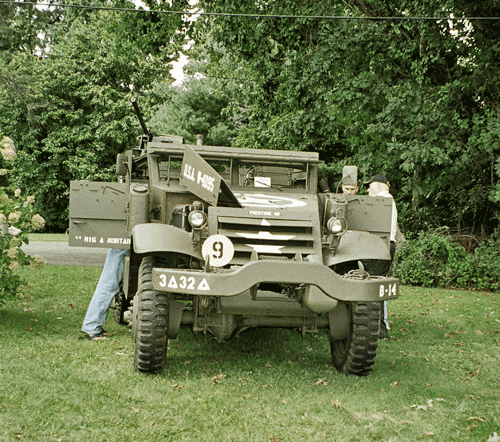 WWII Mortar Half Track, September 2006