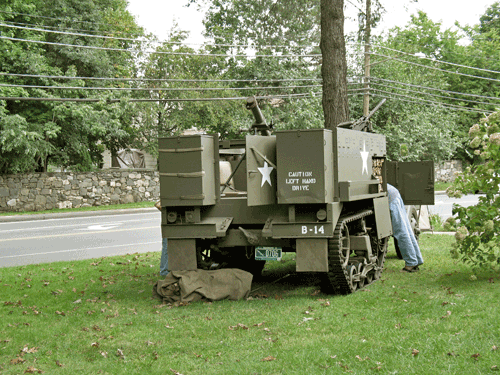 WWII Mortar Half Track, September 2006