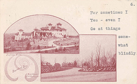 Italian Villa, Stamford, Residence H.O. Havemeyer