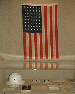 Civil Defense Items. 48-star American Wool Flag