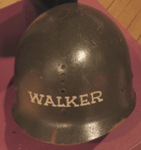 Mort Walker's helmet