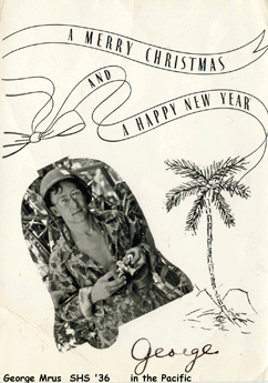 Christmas Card from the Pacific, George Mrus