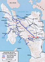 Situation at Leyte 7 November to 31 December 1944