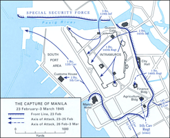 The Capture of Manila 23 February to 3 March 1945