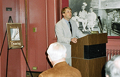 Executive Director Dr. Thomas Zoubek opening the proceedings