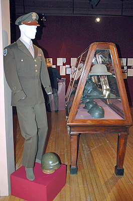 Mort Walker's uniform, Cort Mehl's collection of helmets