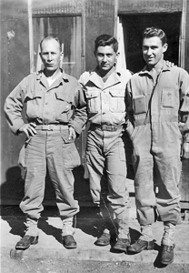 George Reiss with medics in Europe