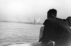 New York Harbor and Statue of Liberty