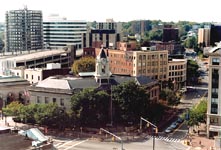 thumbnail of 1995 Aerial view of old tonwhall, click here for larger image