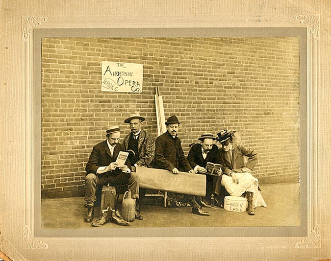 "The Anderson Opera Company" ca. 1890 "The Anderson Opera Company" ca. 1890