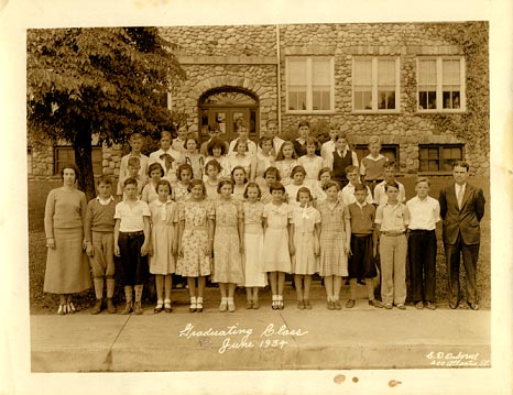 Willard School Graduating Class 1934