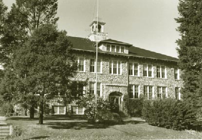 Stamford Historical Society building in 1984