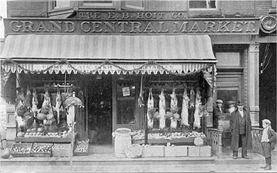 Grand Central Market 1913, exterior