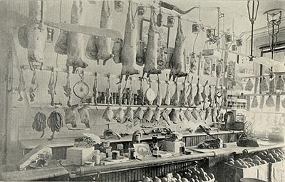 Grand Central Market 1913, interior