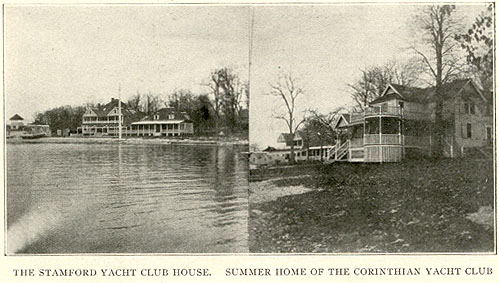 Stamford Yacht Club, summer home of Corinthian Yacht Club