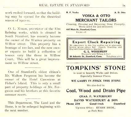 Real Estate Notes, June 1910