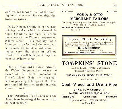 Real Estate Notes, June 1910 Real Estate Notes, June 1910