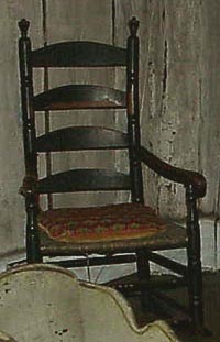 Slat Back Rocking Chair