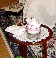 a little tea table