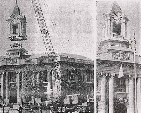 replacement of the bell tower