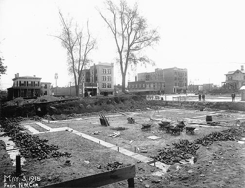 Post Office construction, May 3, 1915