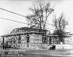 Stamford Post Office construction November 1 1915, click to enlarge