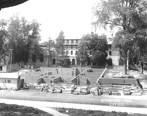 Post Office construction, date illegible