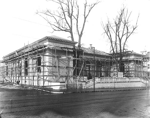 Post Office construction, no date shown