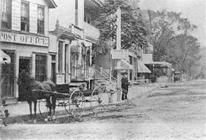 downtown post office, before 1883