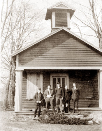 Roxbury School as it looked in 1918