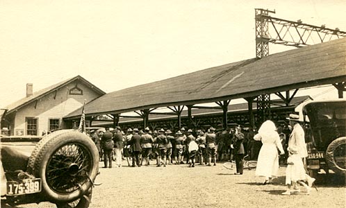 Soldiers Departing, WWI