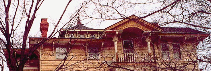 Rectory in January 2003 - detail