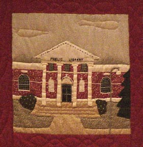 The Stamford Quilt, Ferguson Library 1911