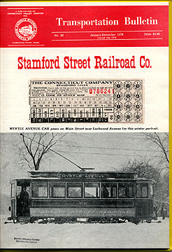 cover of Transportation Bulletin on Stamford Railroad Company