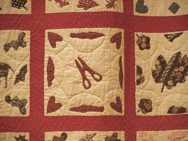 Teaching Quilt, detail