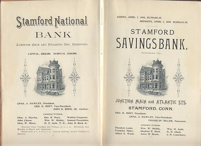 advertisement  from the 1894 City Directory