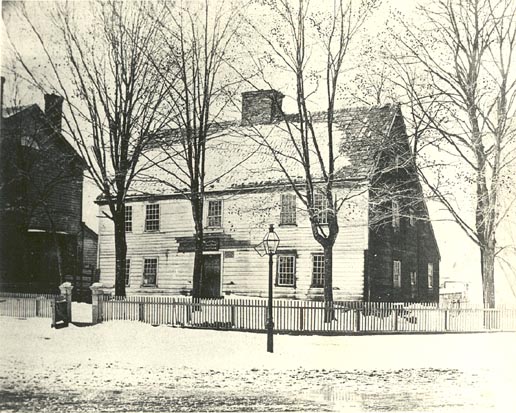 Photo of Webb Tavern, prior to 1868