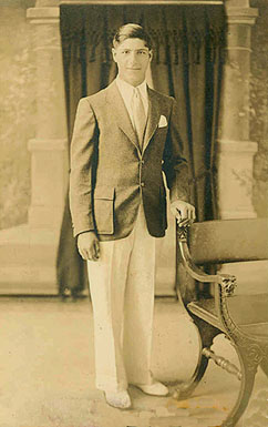 Photo of Frank Zurzola as young man Photo of Frank Zurzola as young man