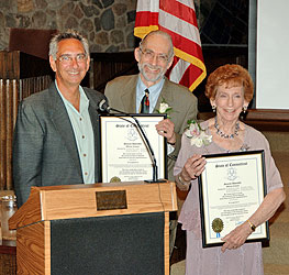 State Representative Donald Sherer with David and Minerva
