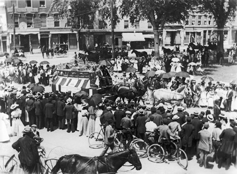 July Fourth Parade 1898, Central Park