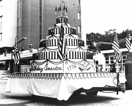 Birthday Cake Float