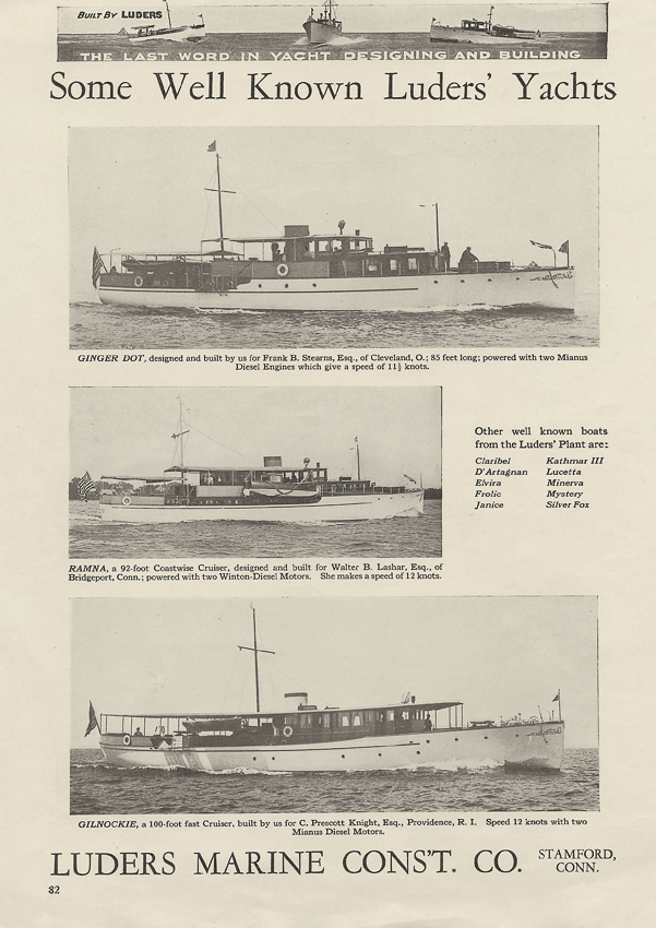 Luders Yacht Brochure