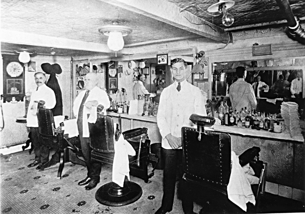 Joseph DeVito's Barbershop 1926