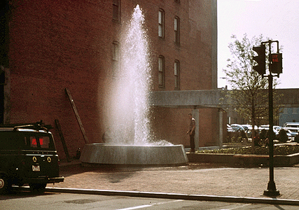 Kiwanis Park Fountain after the event