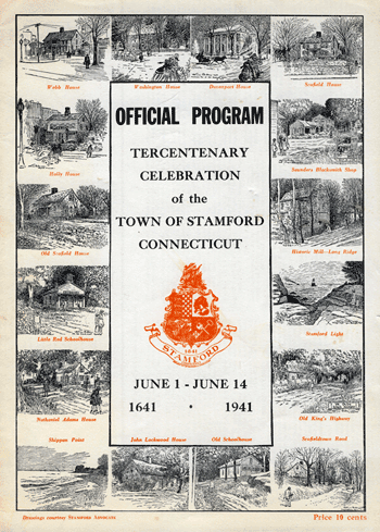 program cover, 1941 tercentennial