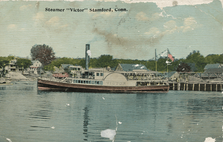 postcard steamer 'Victor'